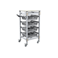 Тележка 1-секционная для учебных наборов и цифровых лабораторных комплексов SenseDisc - «globural.ru» - Красноярск