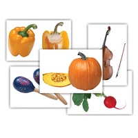 Набор предметных картинок "Овощи. Музыкальные инструменты" - «globural.ru» - Красноярск