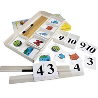 Счетная лесенка (ламинированная, с магнит. креплением) - «globural.ru» - Красноярск