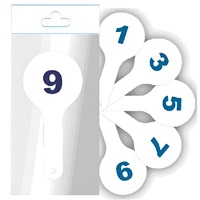 Касса-веер цифр от 0 до 9 - «globural.ru» - Красноярск