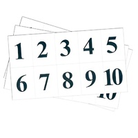 Набор цифр от 1 до 10 (для начальной школы) - «globural.ru» - Красноярск