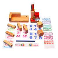 Игровой набор Фребеля "Календарь настольный" - «globural.ru» - Красноярск