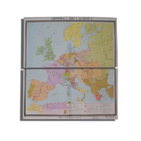 Учебная карта "Европа с 1815 - 1849 г.г." 1180*1070 мм (матовое, 2-стороннее лам.) - «globural.ru» - Красноярск