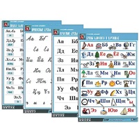 Комплект таблиц "Русский алфавит" - «globural.ru» - Красноярск