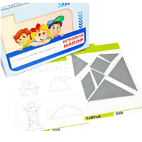 Игровой набор "Танграм" (с комплектом карточек) - «globural.ru» - Красноярск