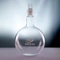 Колба плоскодонная  2000 мл. - «globural.ru» - Красноярск