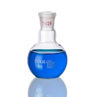 Колба плоскодонная со шлифом 100 мл. - «globural.ru» - Красноярск