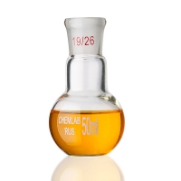 Колба плоскодонная со шлифом 50 мл. - «globural.ru» - Красноярск