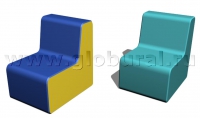 Прямоугольный стул 30*35*45/20см (ВИК) - «globural.ru» - Красноярск
