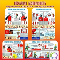 Стенд "Пожарная безопасность" (вариант 2 в ассортименте) - «globural.ru» - Красноярск