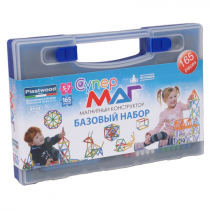 Магнитный конструктор Супермаг. Базовый набор 5-7 лет - «globural.ru» - Красноярск