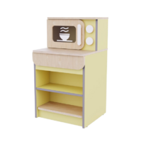 Модуль с микроволновкой из коллекции «НЕГА» (желтый) - «globural.ru» - Красноярск