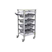 Тележка 1-секционная для учебных наборов и цифровых лабораторных комплексов SenseDisc - «globural.ru» - Красноярск