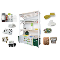 Комплект конструктор "Гидропонная установка 2 способа выращивания" 1400•600•1500мм - «globural.ru» - Красноярск