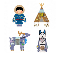 Набор бизибордов "Северная сказка" - «globural.ru» - Красноярск