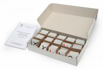 Модель-аппликация Генетика групп крови (раздаточный материал из 15 комплектов по 24 карты) - «globural.ru» - Красноярск