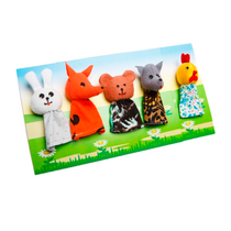 Набор пальчиковых кукол к сказке "Заюшкина избушка" - «globural.ru» - Красноярск