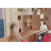 Тактильно-развивающая панель «Замочки» (вариант 1) - «globural.ru» - Красноярск