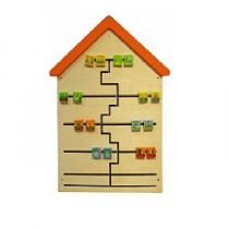 Дидактическая панель "Домик мечты" - «globural.ru» - Красноярск