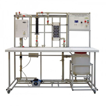 Комплект учебного оборудования "Исследование теплопередачи при вынужденном течении жидкости в трубе при ее охлаждении в условиях естественной конвекции" - «globural.ru» - Красноярск