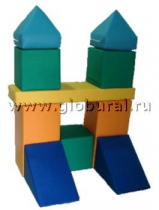 Мягкий модуль-конструктор "Городок" 1 (ВИК) - «globural.ru» - Красноярск