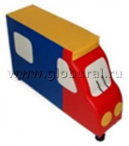 Напольная мягкая игрушка "Грузовик" каталка - «globural.ru» - Красноярск