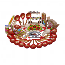 Набор шумовых инструментов (в том числе: треугольник, набор колокольчиков) - «globural.ru» - Красноярск