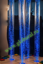 Интерактивная воздушнопузырьковая трубка «Ручеек» с пультом управления - «globural.ru» - Красноярск