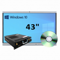 Интерактивная панель 43" (встроенный ПК, Win10) - «globural.ru» - Красноярск