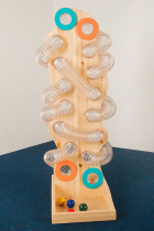 Настольный лабиринт с трубкой (вертикальный) №2 - «globural.ru» - Красноярск