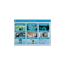 Стенд-планшет светодинамический «Изучение противомикробных и противопаразитарных веществ» - «globural.ru» - Красноярск