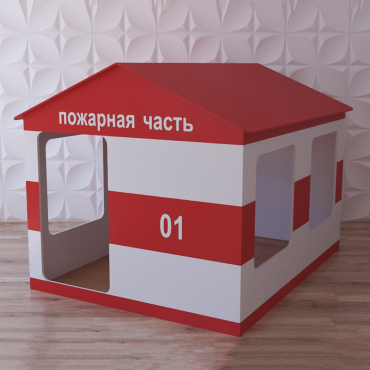 Детский игровой домик «Пожарная служба» - «globural.ru» - Красноярск