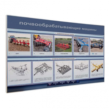 Электрифицированный светодинамический стенд «Почвообрабатывающие машины» - «globural.ru» - Красноярск